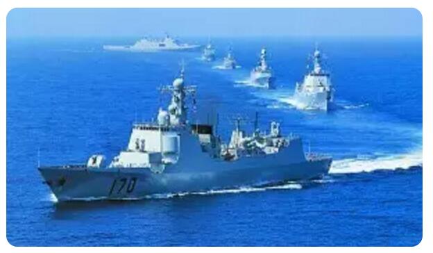 ▲中國海軍艦隻日益頻繁地航經印度洋，令印度頗感焦慮。(《印度斯坦時報》網站)