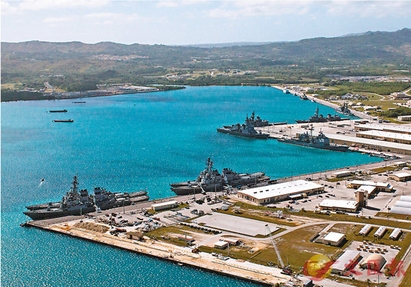 ■關島基地是美軍多艘核潛艇的母港，屬美軍西太洋戰略重地（路透社）