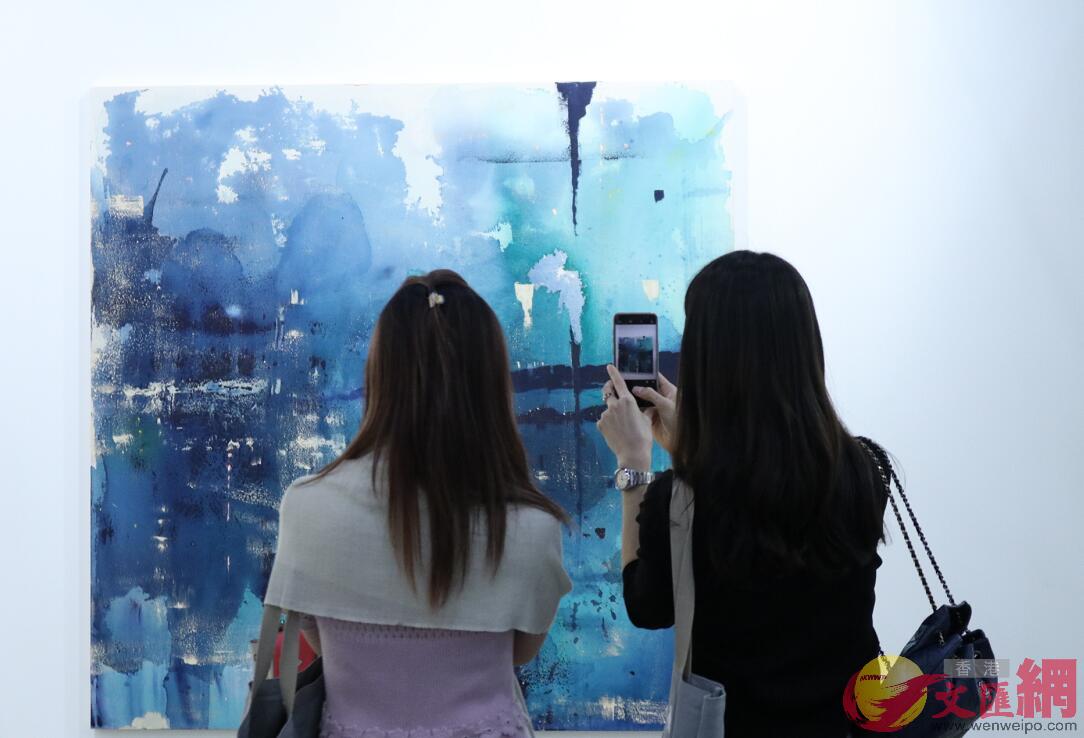香港巴塞爾藝術展(大公文匯全媒體記者 張琦 攝) 