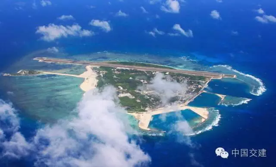 外交部回應在南海島礁加強部署