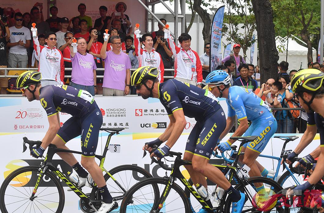 香港旅發局舉辦的u香港單車節vA成為香港又一項國際體育盛事