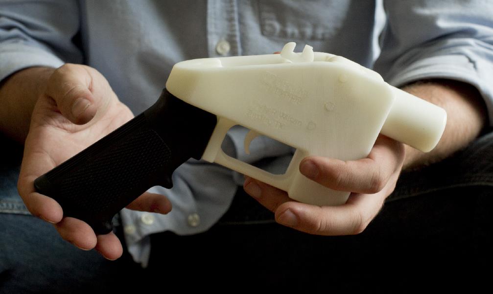 3D打印手槍出爐前夕，美法院批出臨時禁制令煞停（美聯社）
