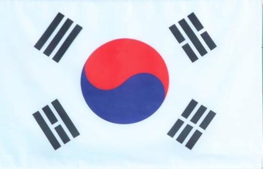 韓國太極旗的正確掛法]韓聯社^