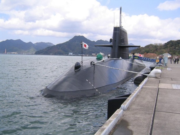圖為日本潛艇黑潮號C(互聯網)