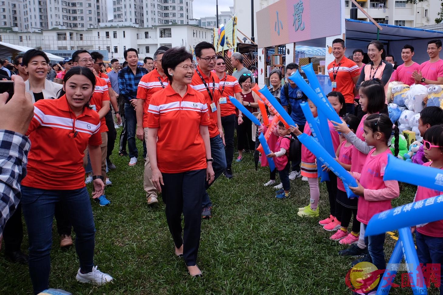 行政長官林鄭月娥出席開幕禮C