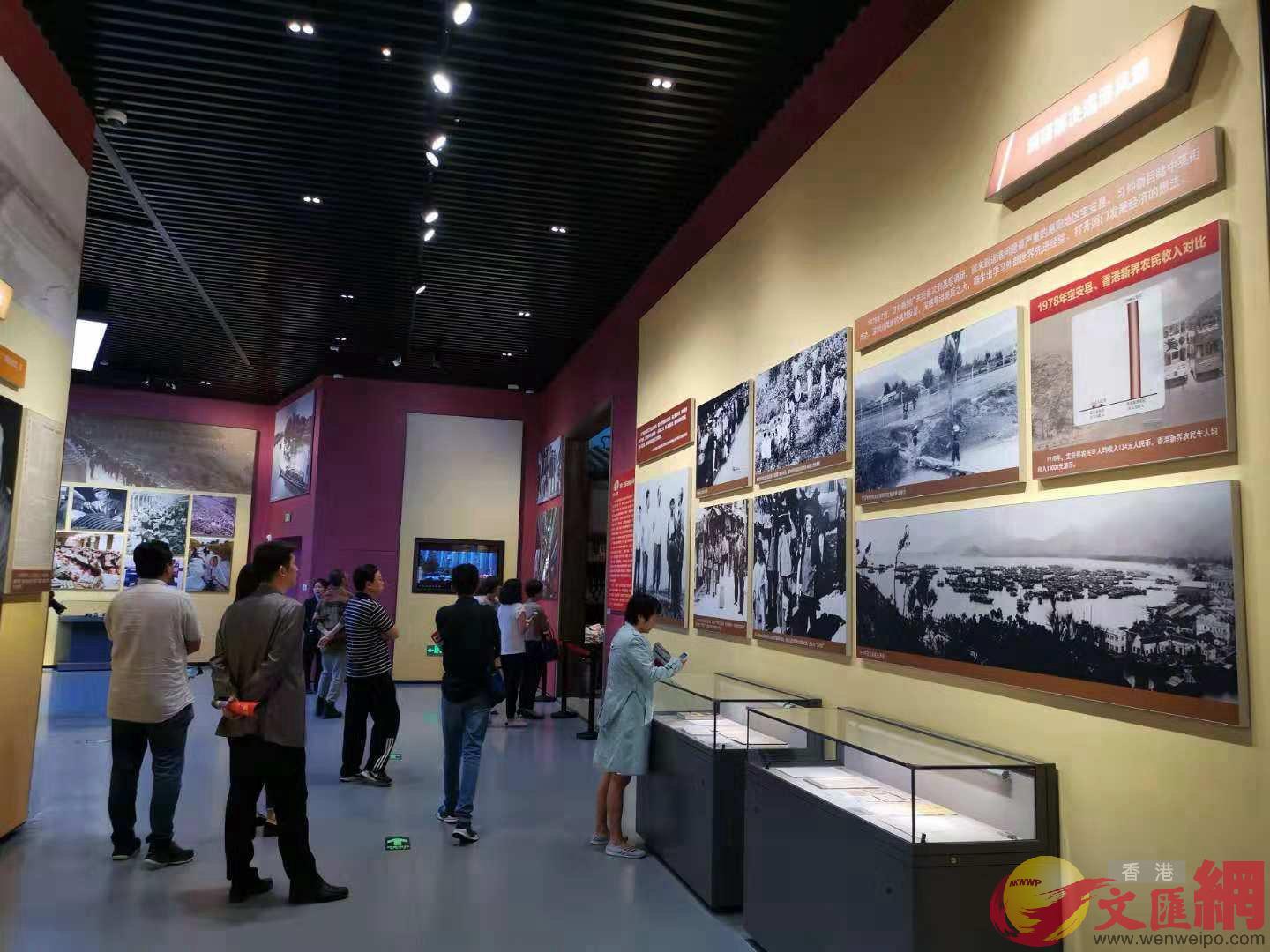 u大潮起珠江XX廣東改革開放40周年展覽v8日起正式向公眾開放C記者李望賢 攝