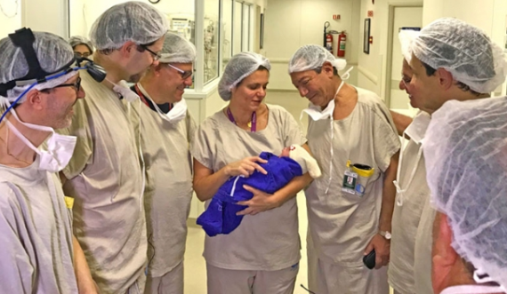 巴西32歲女子接受屍體子宮移植後成功誕嬰C]網絡圖片^