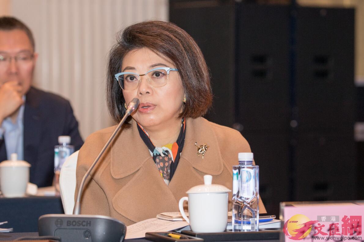 香港獨立執業資深大律師�B香港特區通信事務管理局主席譚允芝(記者 黃仰鵬 攝)