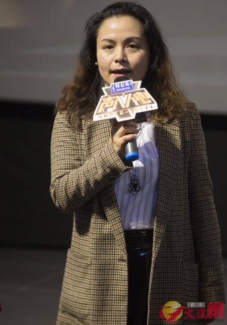 《聲入人心》聯合製片人刑麗琴 胡若璋 攝 《聲入人心》聯合製片人刑麗琴 胡若璋 攝