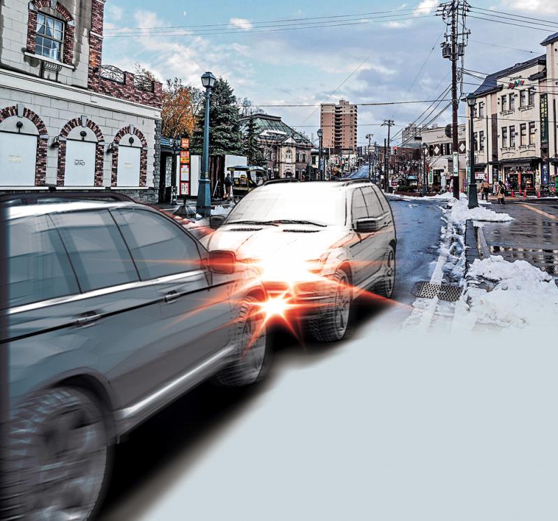 李志恆與親友前日在日本北海道小樽自駕遊時發生車禍�A與藝人曾志偉的座駕迎頭相撞�C