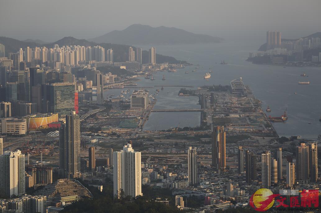 特區政府公布下季連推4幅住宅地�A合共提供1860個單位�C圖為啟德地區�C