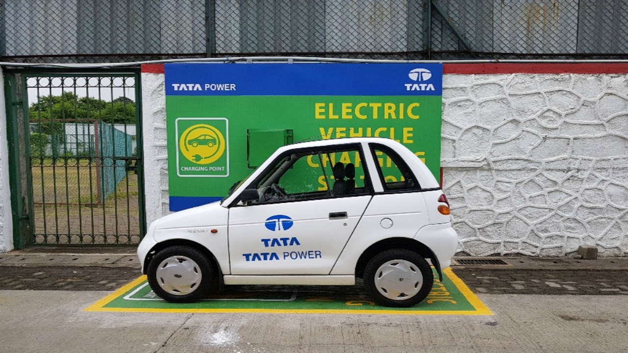印度塔塔電力有限公司的充電樁 圖自印度媒體