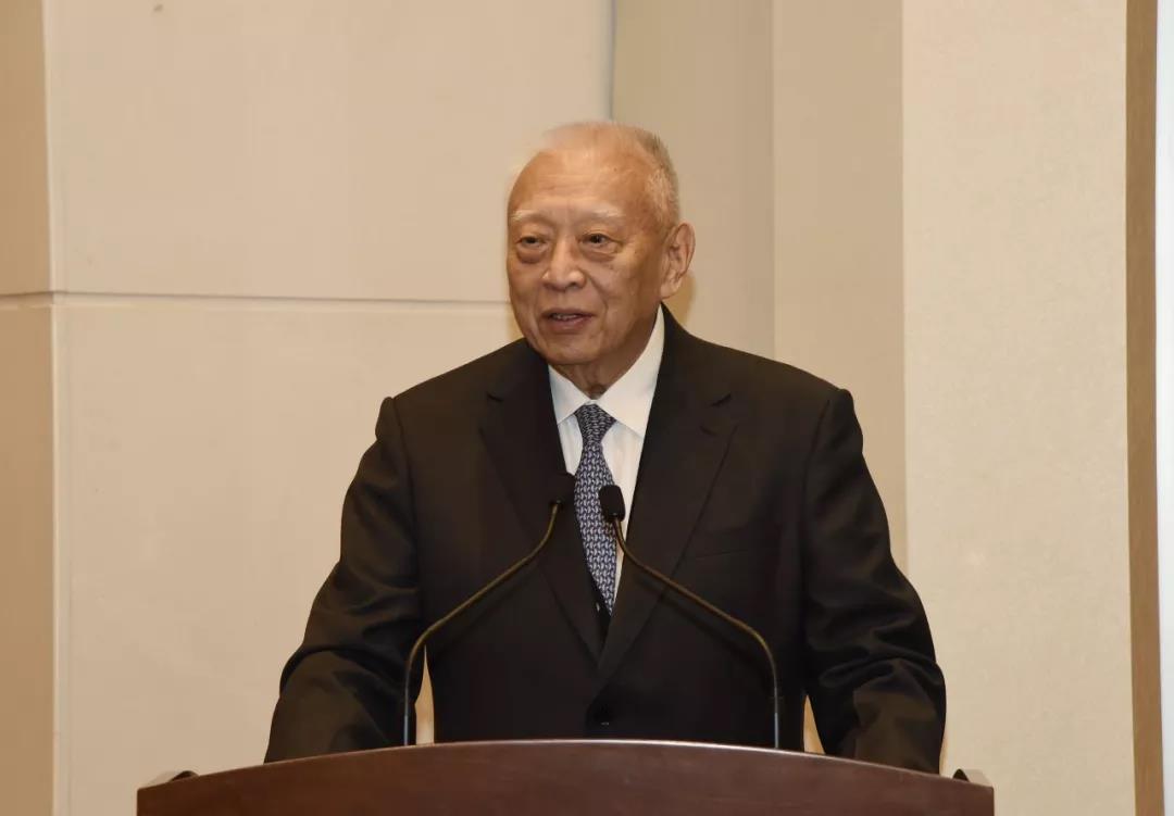 中美交流基金會和團結香港基金主席董建華致辭。(來源：香港中聯辦)