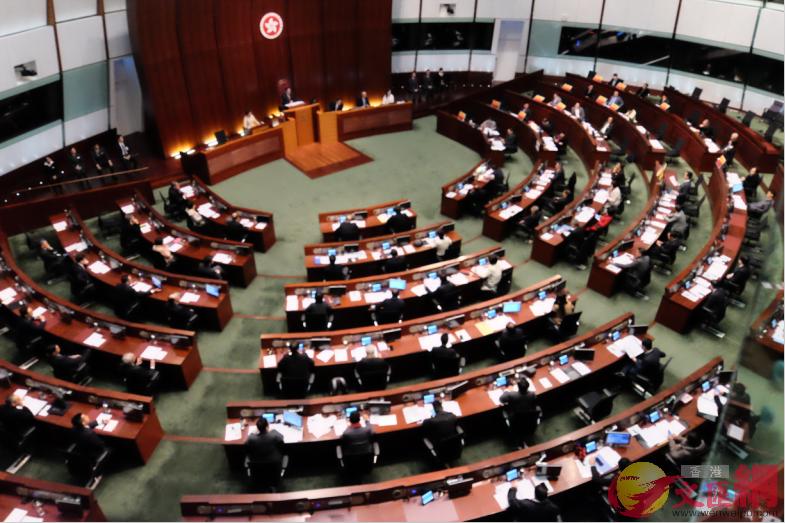 香港立法會休會前仍未表決檢討綜援計劃的無約束力議案 全媒體記者麥鈞傑攝