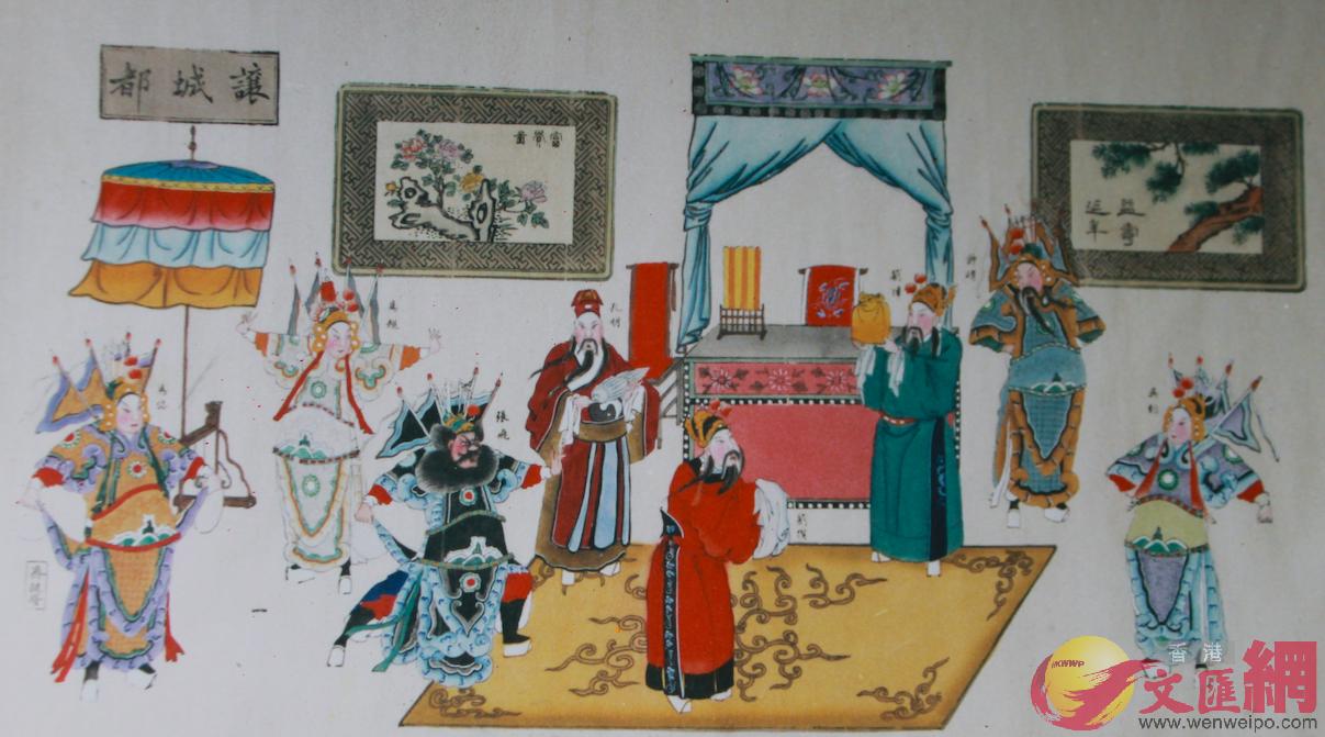 本次展出的50餘幅作品多是首批u中國民間文化傑出傳承人v霍慶順的代表作C]主辦方供圖^