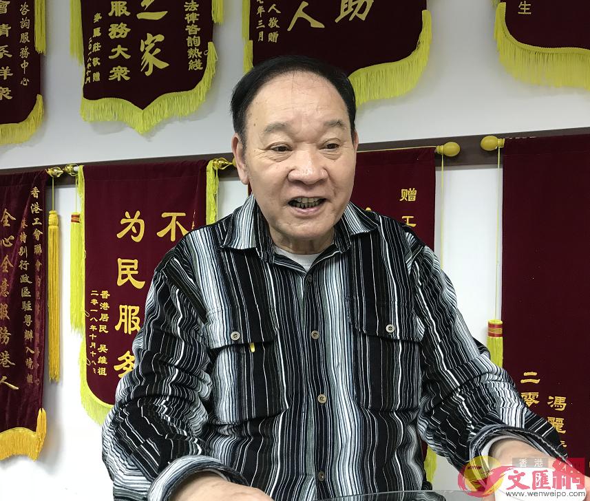 今年72歲的退休港人劉仲強A希望香港醫療券可在大灣區內跨境使用C(盧靜怡攝)