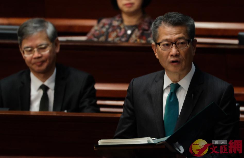 陳茂波表示香港應銳意發展多元經濟]大公文匯全媒體記者 麥鈞傑攝^