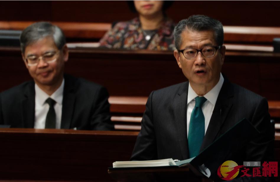 陳茂波表示A香港要發揮優勢A把握大灣區]全媒體記者麥鈞傑攝^ 
