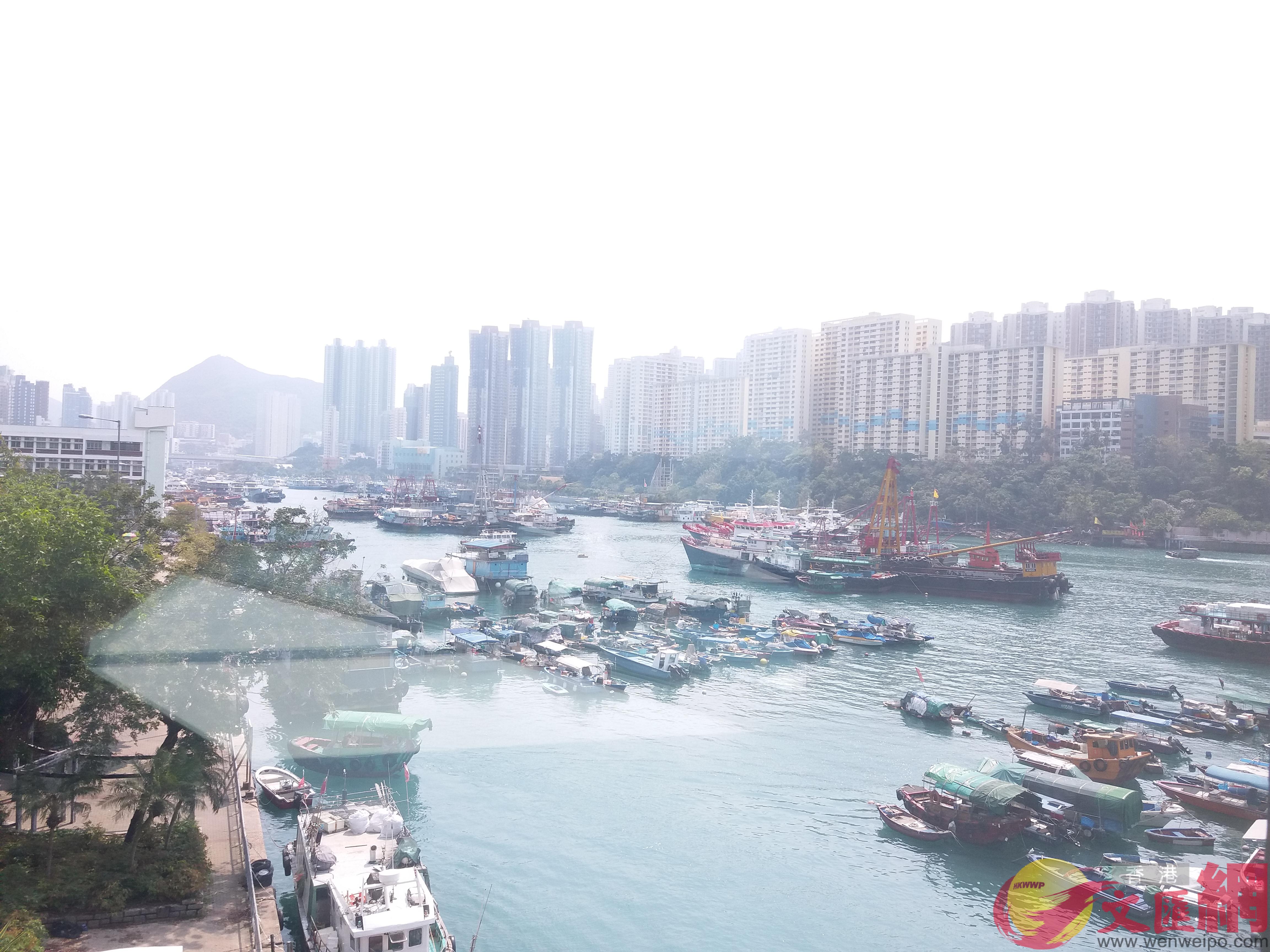 申訴專員指海事處規管泊位不力A圖為香港仔避風塘]大文全媒體記者攝^