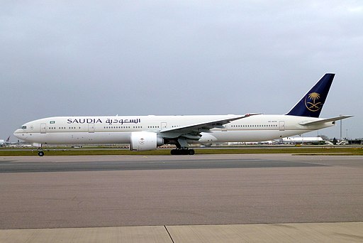 乘客把寶寶忘在機場A沙特航班緊急折返獲讚C圖為沙特航空飛機]資料圖片^ 