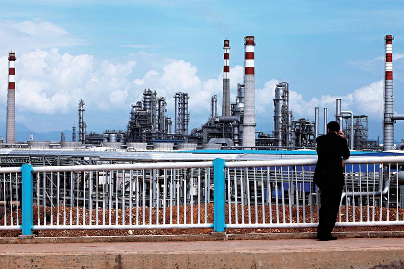  惠州提供土地擴展生產線A圖為惠州煉化分公司C這是中國海洋石油總公司獨資興建的第一個大型煉廠