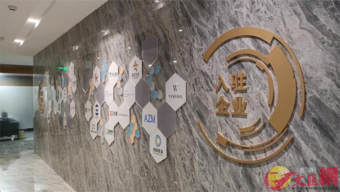 物聯網(AI)國際創新中心中入駐了約60家企業C實習記者胡永愛 攝