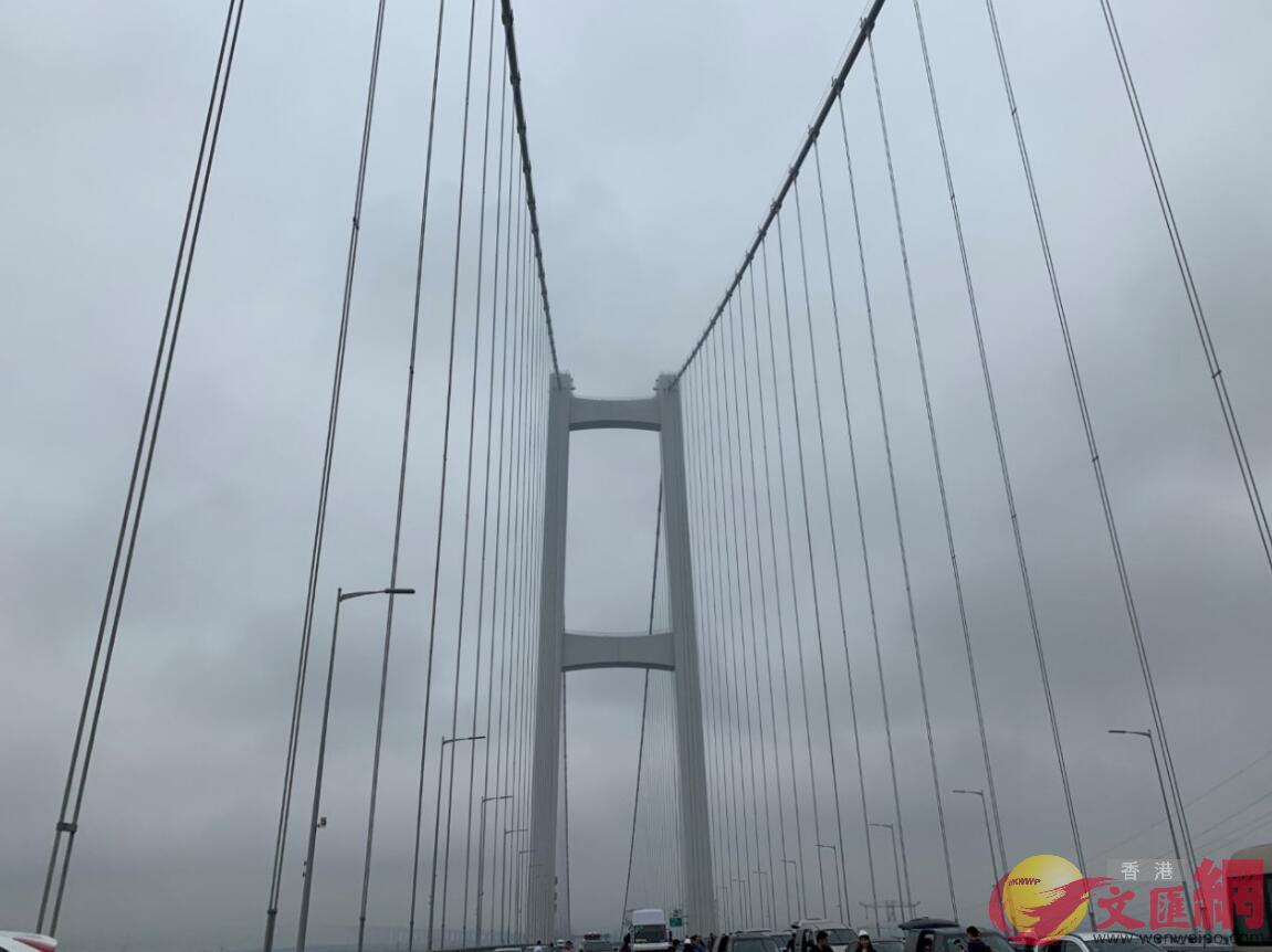 南沙大橋刷新u世界第一跨v等多項世界紀錄C]方俊明攝^