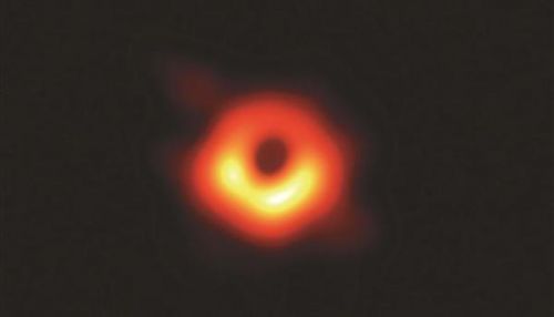 人類首張黑洞照片 事件視界望遠鏡合作組織提供