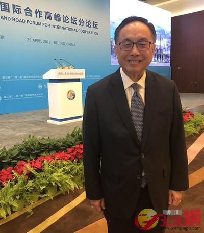 香港特區政府創新及科技局局長楊偉雄 (周琳 攝)