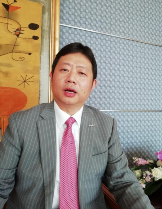 魏文斌表示，大灣區促進深圳、香港和澳門酒店業交流與合作，有利提升服務和管理水平。記者 李昌鴻 攝