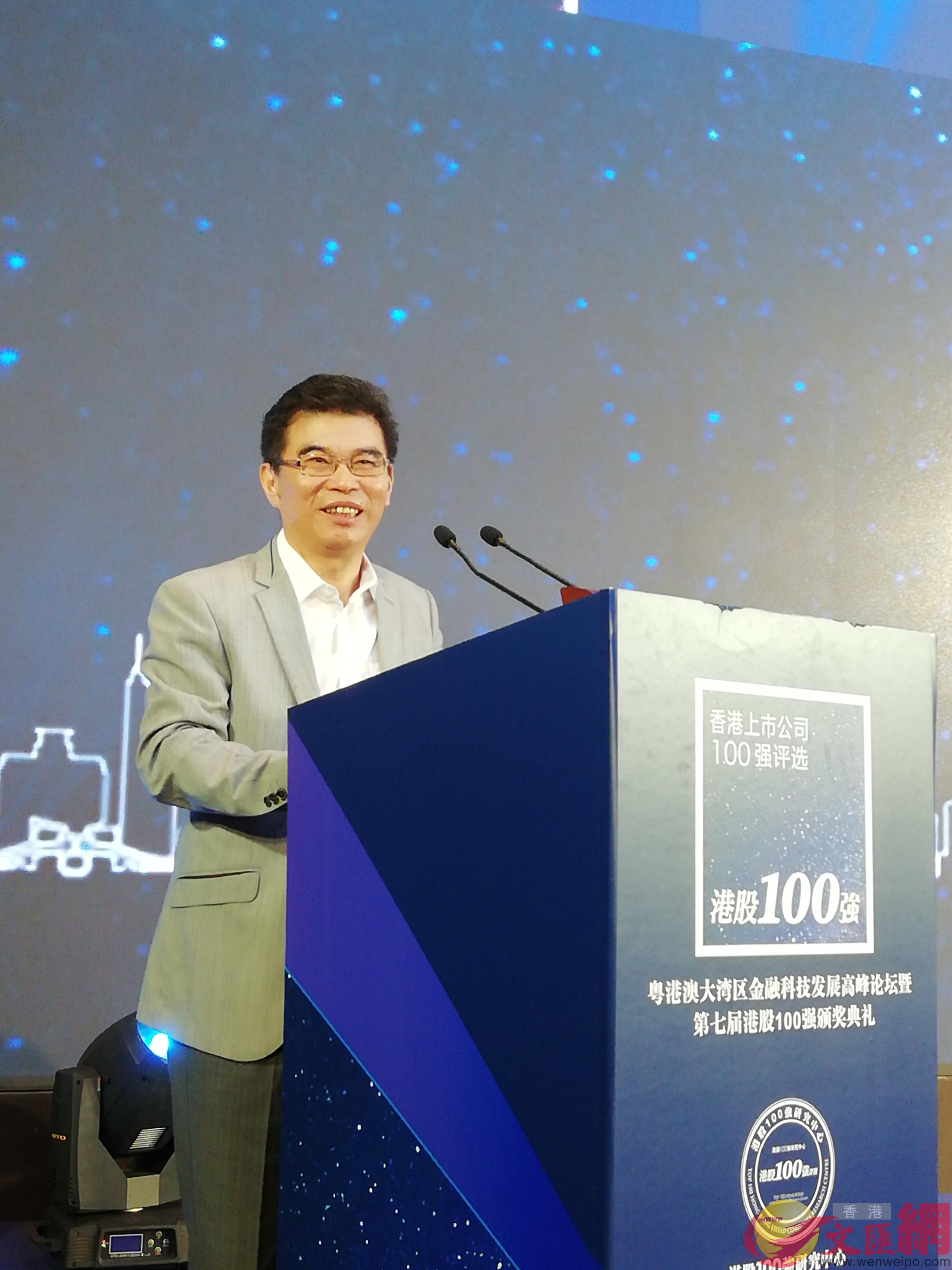  王理宗稱A中國企業發展需要耐心B恆心和專心A只有這樣才能做好企業 ]記者 李昌鴻 攝^