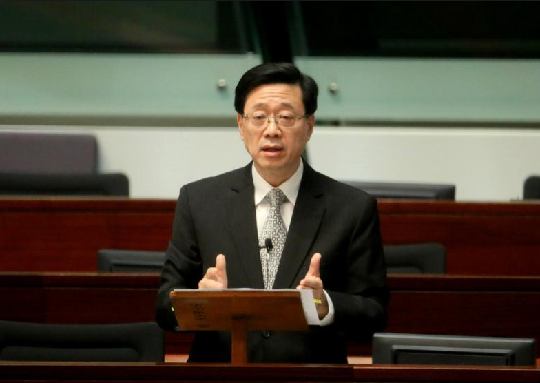 李家超表示修例會讓香港變得更安全]大公報資料圖^