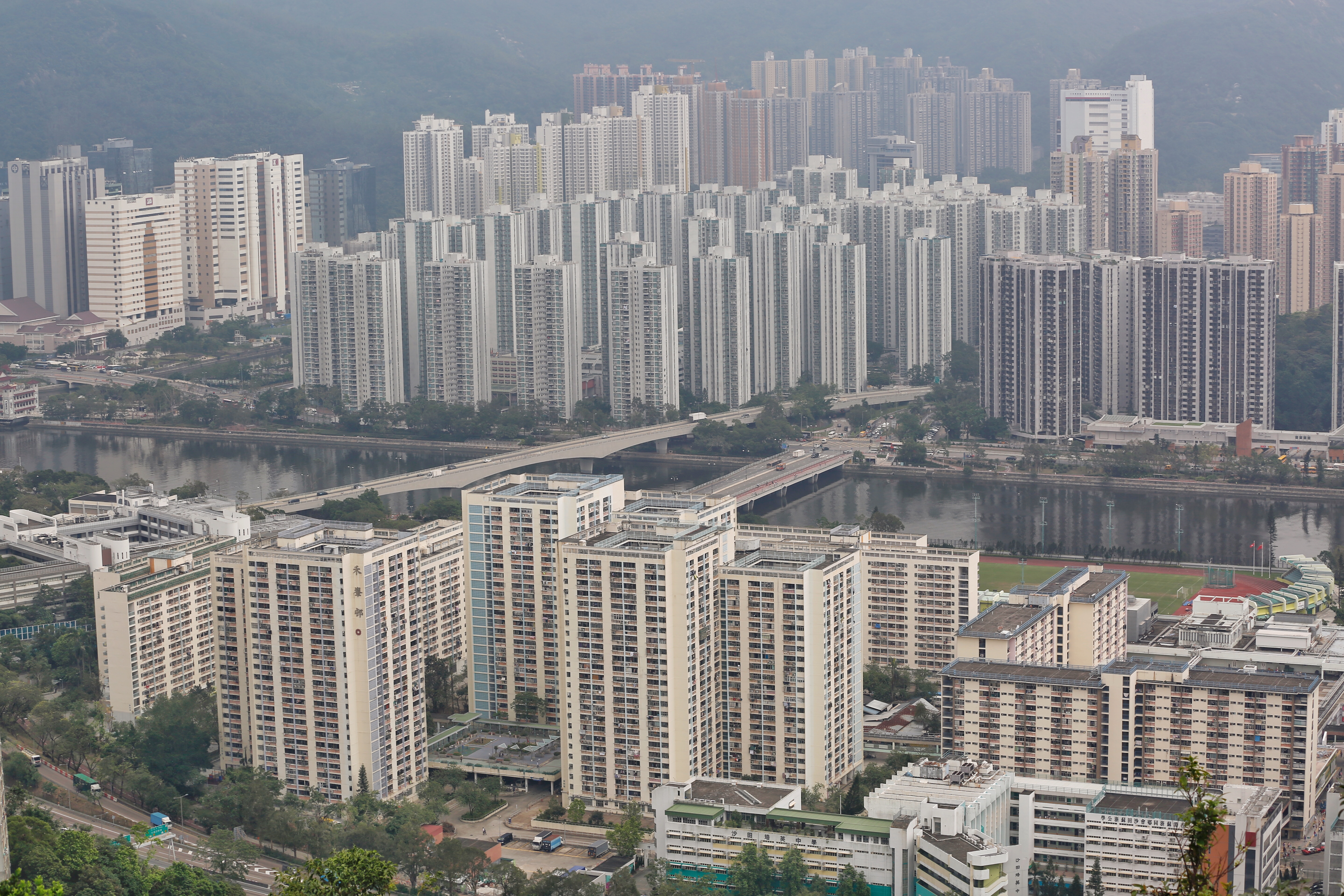 香港今年4月樓價比1997年高峰高出1.26倍C]全媒體資料圖片^