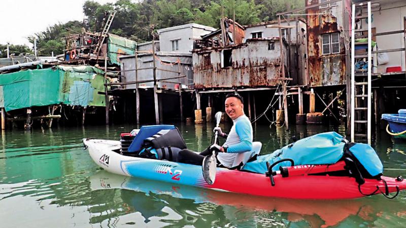 工程師羅國勤在大澳劃充氣獨木舟失蹤A其遺體在事發11日後尋回\資料圖片