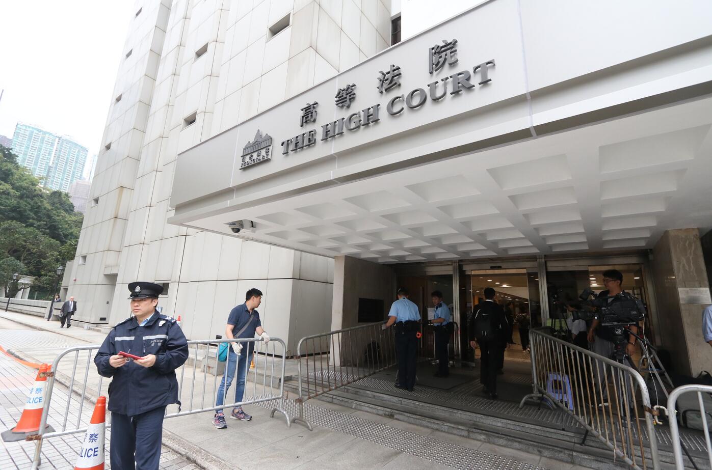 律政司表示A法院可要求特首公開引渡逃犯決定原因C圖為香港高等法院]資料圖片^