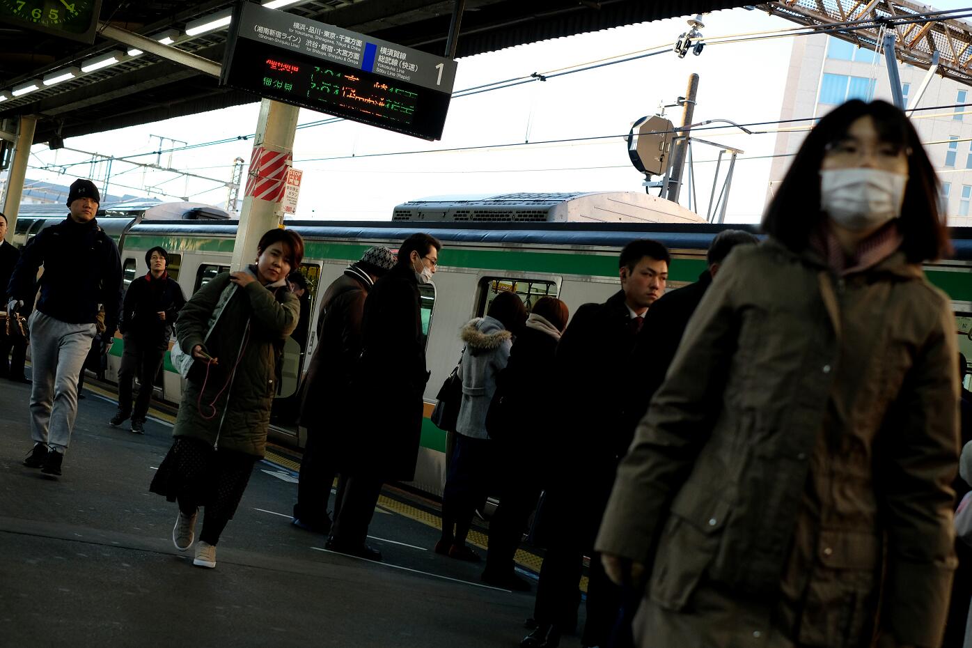 日本橫濱市營地鐵(彭博社資料圖片)