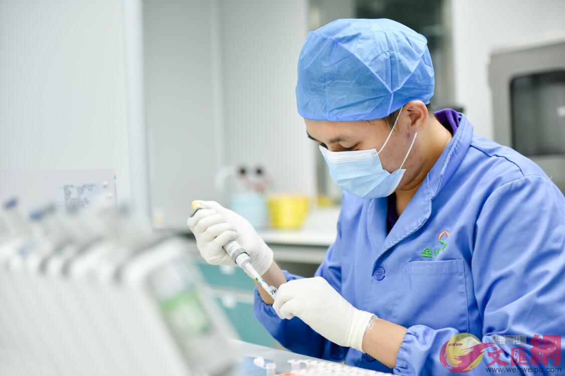 AI輔助宮頸癌篩查技術在日後條件成熟時將在金域的香港實驗室推廣A港人亦受惠C]方俊明攝^