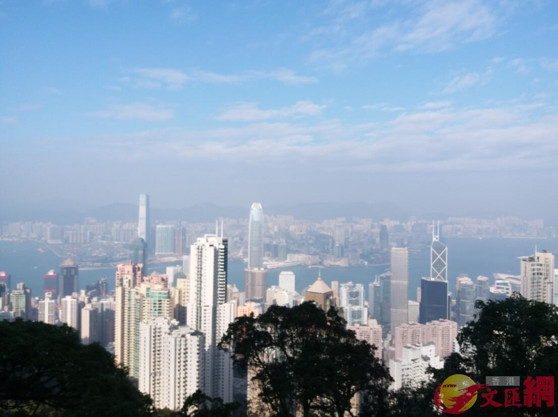 香港連續三年居中國城市宜居競爭力之首(大文全媒體記者攝)