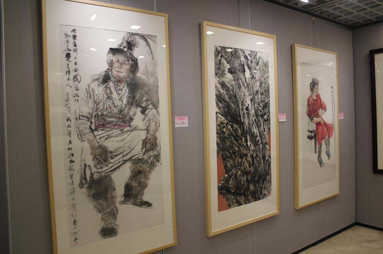 u新時代新風韻v美術作品展在滬展出