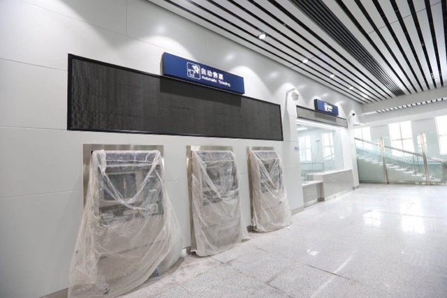 深圳段的沙井西B福海西站B機場站和機場北站已完成靜態驗收C]受訪者供圖^