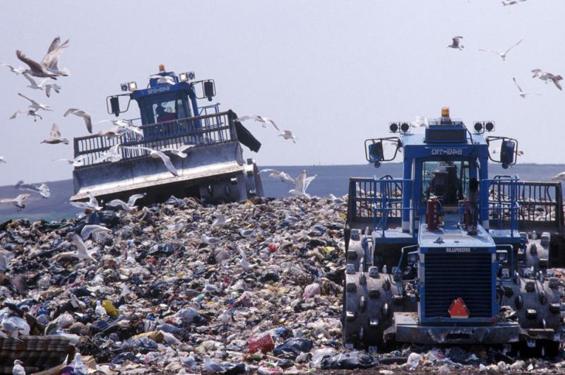 紐約市斯塔滕島的Fresh Kills曾是全球最大的垃圾填埋場\網絡圖片