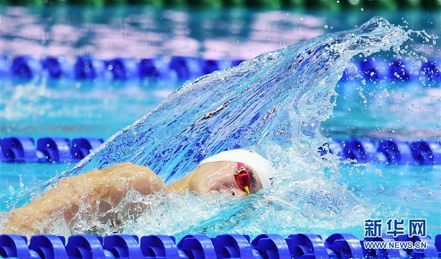 7月23日A孫楊在比賽中C當日A在韓國光州舉行的2019國際泳聯世界游泳錦標賽男子800米自由泳預賽中A中國選手孫楊以7分48秒12的成績位列第八A晉級決賽C
