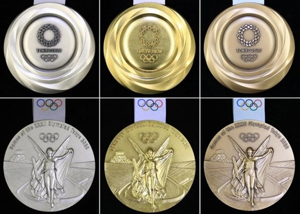 漩渦狀奧運獎牌設計卻被網民調侃為似曲奇餅]TOKYO2020官方網頁^