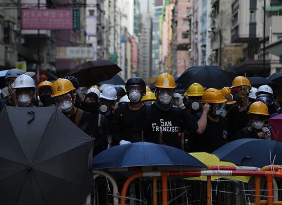 香港示威者