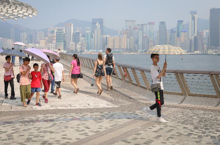 受暴力升級影響A香港旅遊業下半年形勢堪憂(大公報資料圖)