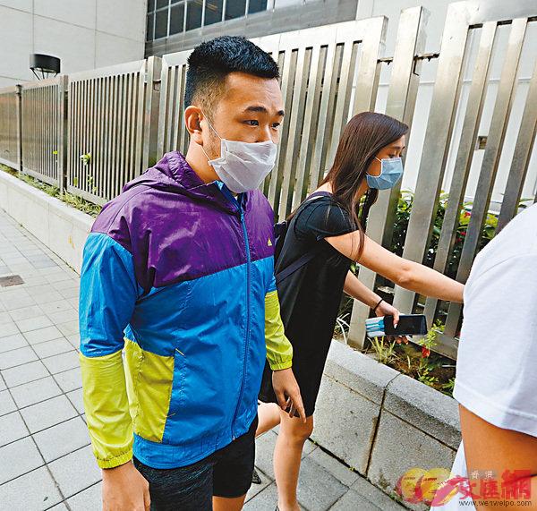 涉咬斷警員手指B被控4宗罪的杜啟華昨午提堂獲准保釋候訊C香港文匯報記者 攝