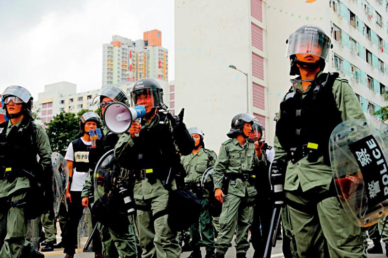 國務院港澳辦讚香港警隊無愧為世界上最優秀警隊