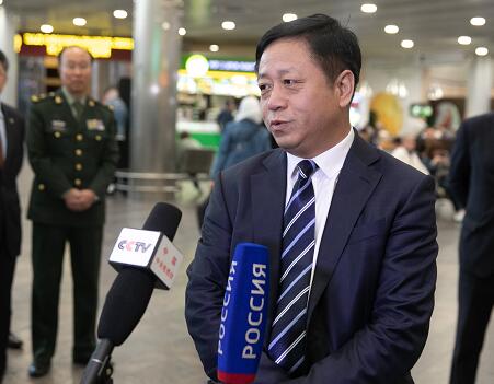 中國駐俄羅斯大使張漢暉表示A香港的少數暴徒行徑令人髮指A堅定支持香港警方執法C(中新社資料圖片)