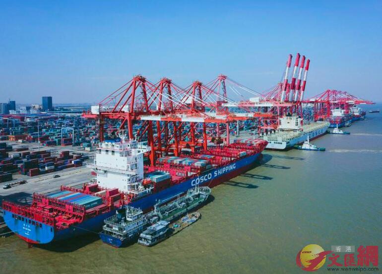 廣州港集團目前加快參與珠三角和粵東粵西重點城市的港口建設(方俊明 攝)