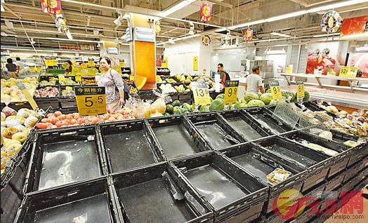 消委會調查指超市部分貨品長期扮減價]文匯報資料圖^